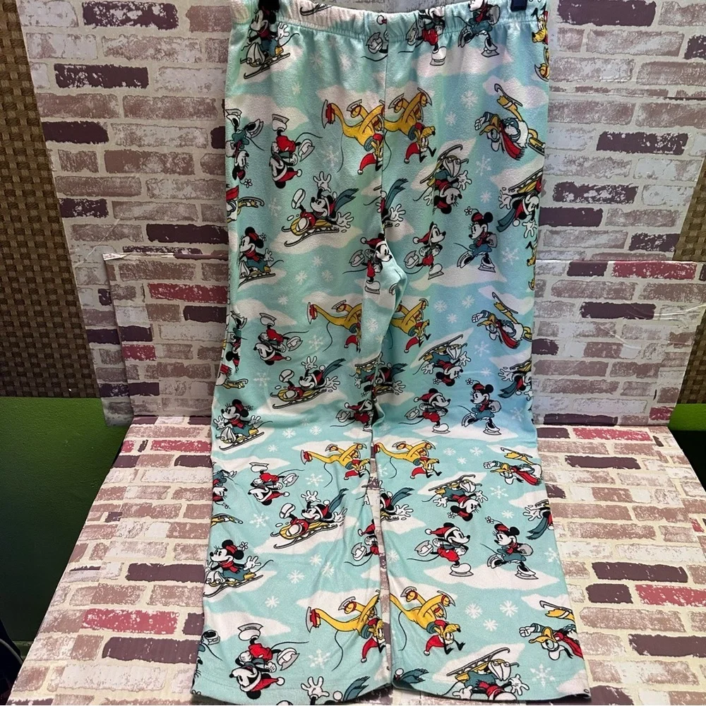 Disney  Carton Print Character Pajama Pants M - Picture 4 of 9